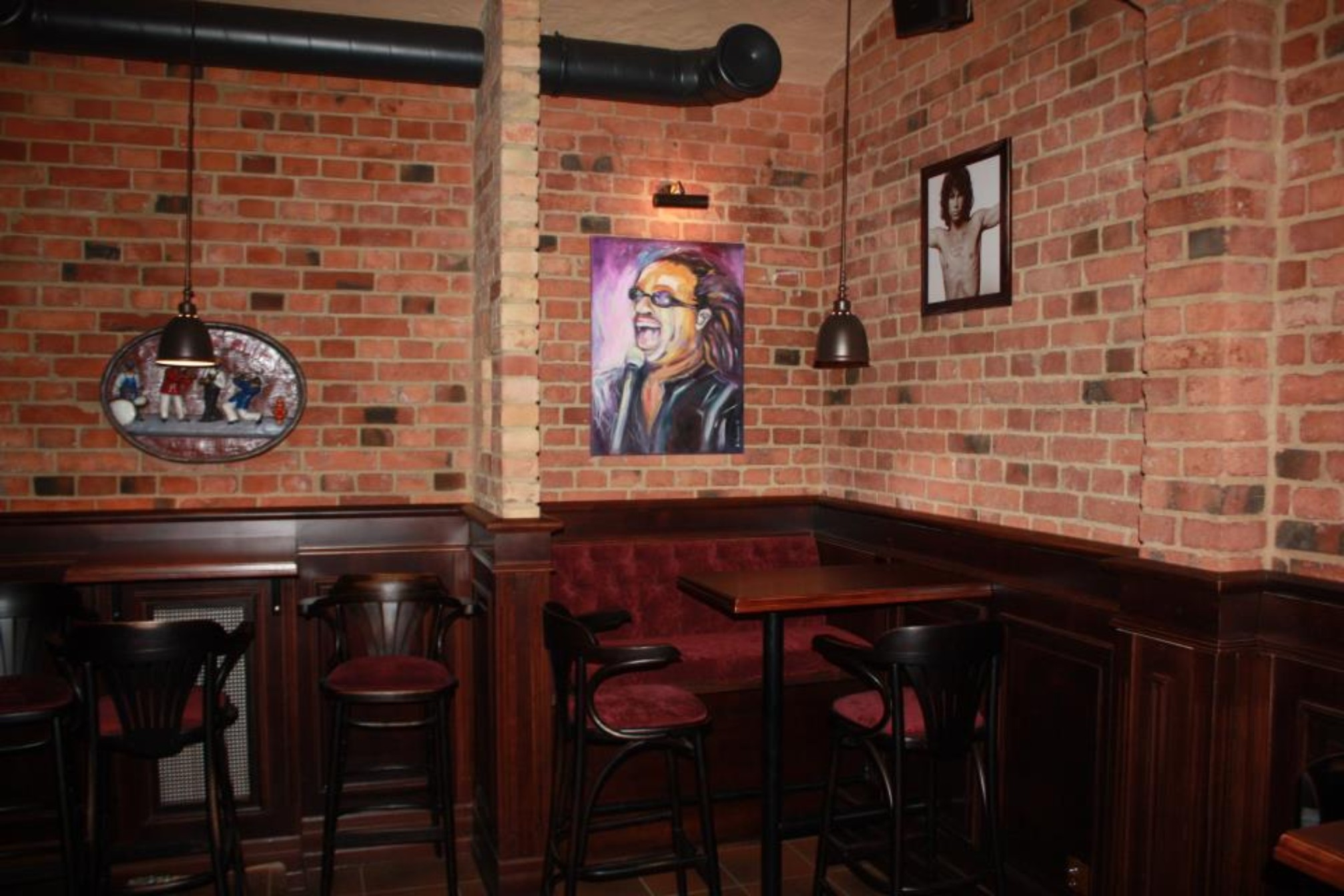 Wystrój wnętrza - Pub Rock House Szczecin